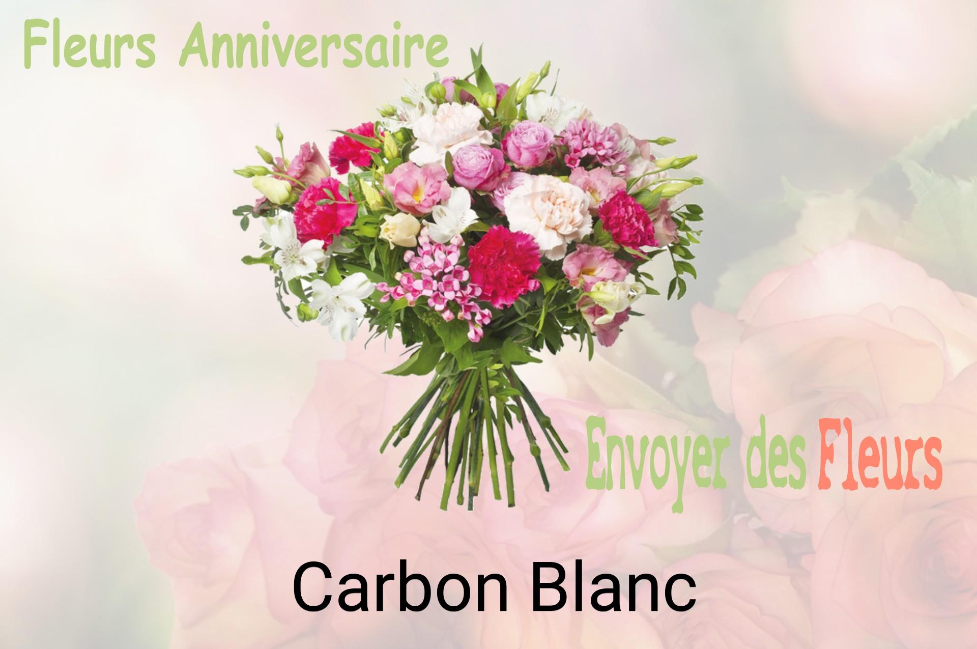 Bouquet de fleurs d’anniversaire livré à Carbon-Blanc
